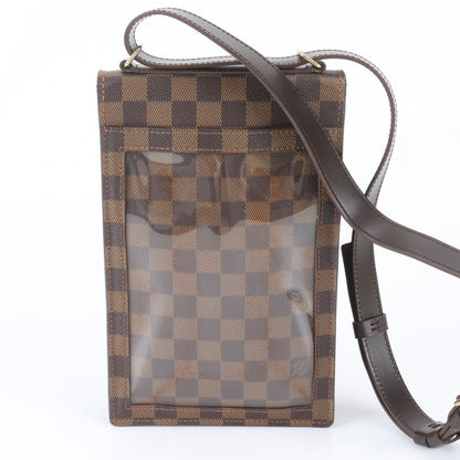 Louis Vuitton Damier Portobello Leather Shoulder Bag Crossbody Messenger — view 3