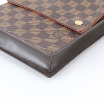 Louis Vuitton Damier Portobello Leather Shoulder Bag Crossbody Messenger — view 5