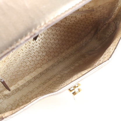 Gucci Jackie Leather Canvas Shoulder Bag — view 7