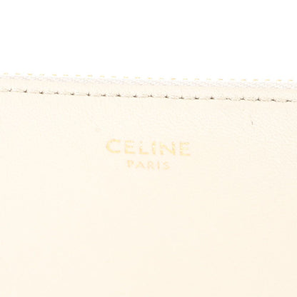 Celine Trio Leather Shoulder Bag — view 8