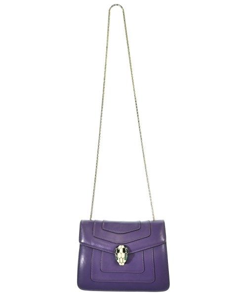 Bvlgari Shoulder Bag Purple — view 3