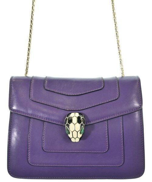 Bvlgari Shoulder Bag Purple