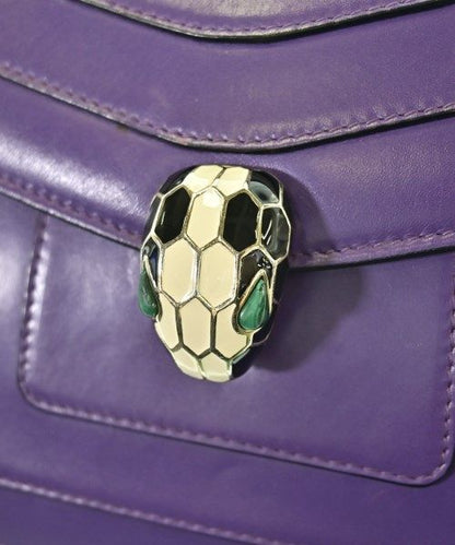 Bvlgari Shoulder Bag Purple — view 8