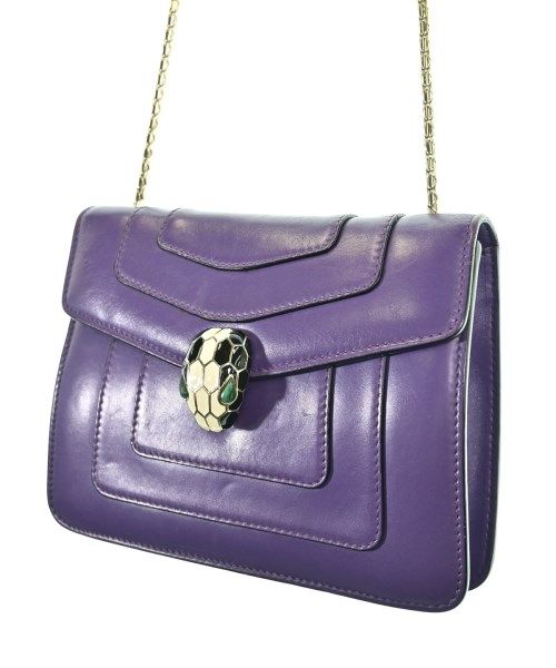 Bvlgari Shoulder Bag Purple — view 6