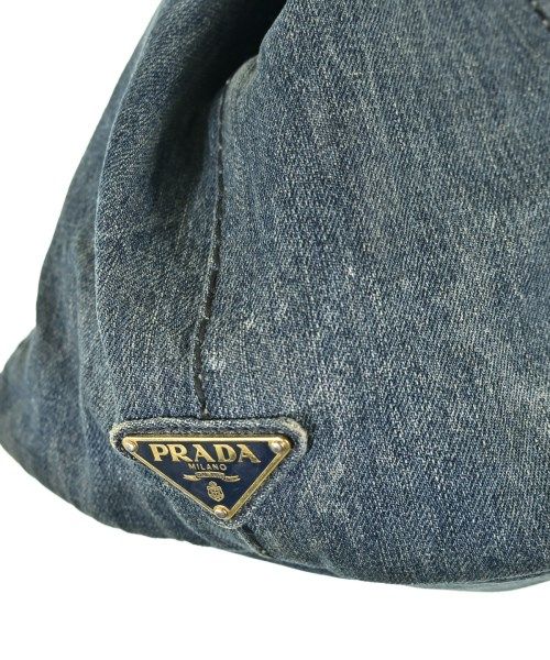 Prada Tote Bag Navy — view 6