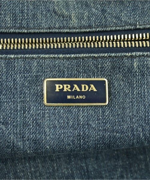 Prada Tote Bag Navy — view 4