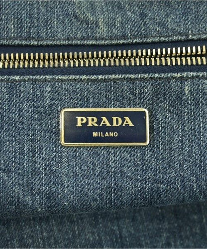 Prada Tote Bag Navy — view 4