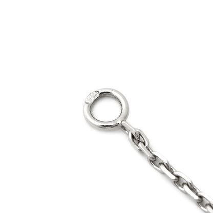 Van Cleef & Arpels Necklace Vintage Alhambra White Gold Guilloche 750 Diamond — view 5