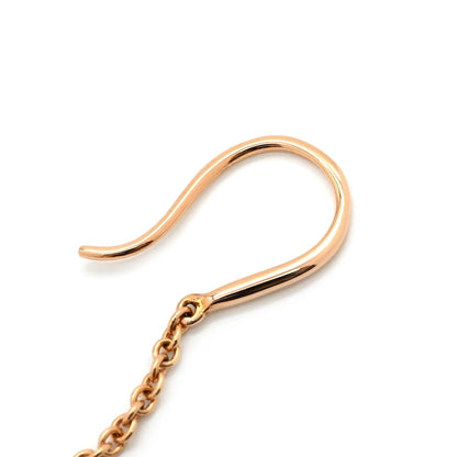 Tiffany & Co Earrings HardWear Ball Hook Rose Gold Pink T&Co 750 Chain — view 3