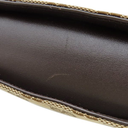 Gucci Shoulder Bag Mini Bucket GG Canvas Leather Beige Ebony Gold Brown — view 5