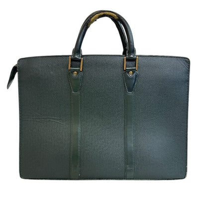 Louis Vuitton Porte Documents Taiga Business Bag Green