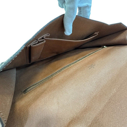 Louis Vuitton Monogram Canvas Business Bag Brown — view 8