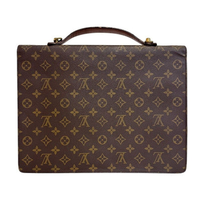 Louis Vuitton Monogram Canvas Business Bag Brown