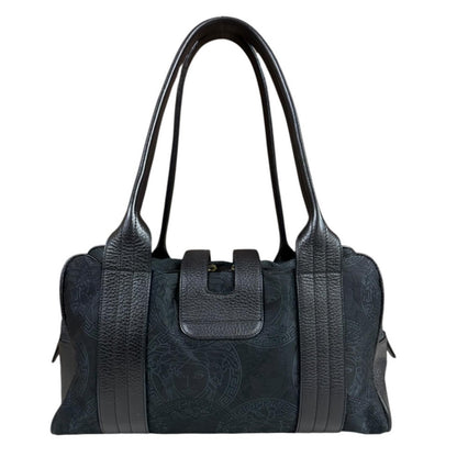 Versace Gianni Handbag Canvas Black — view 3