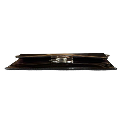 Prada Shoulder Bag Patent Black — view 6