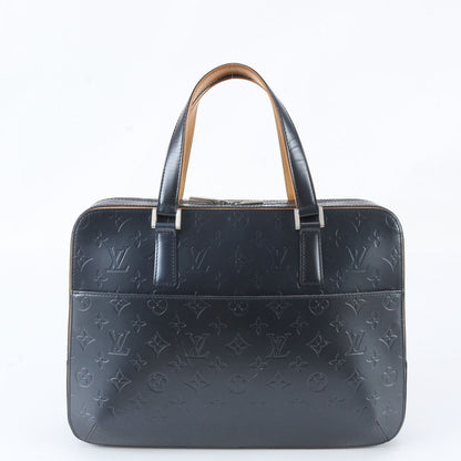 Louis Vuitton Monogram Matte Malden Leather Tote Bag Business Hand