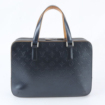 Louis Vuitton Monogram Matte Malden Leather Tote Bag Business Hand — view 3