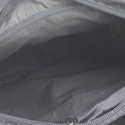 Prada White Tessuto Nylon Leather 2-Way Business Bag Shoulder — view 8