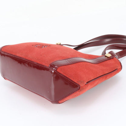 Loewe Anagram Leather Tote Bag Shoulder Hand Gold — view 6