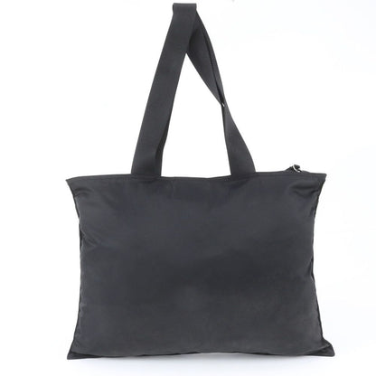 Prada White Tessuto Nylon Triangle Logo Tote Bag Shoulder Document — view 3