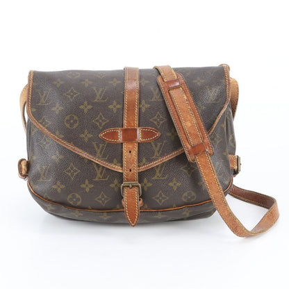 Louis Vuitton Monogram Saumur 30 Leather Shoulder Bag Crossbody