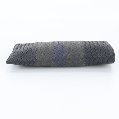 Bottega Veneta Intrecciato Braided Leather Clutch Pouch Business — view 5
