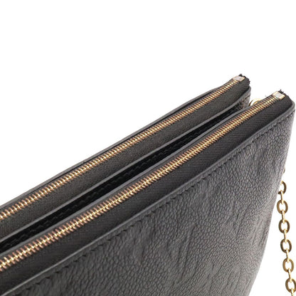 Louis Vuitton Monogram Empreinte Pochette Double Zip Chain Shoulder Bag 2-Way — view 6