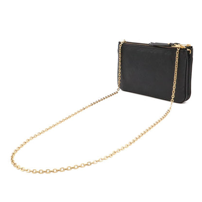 Louis Vuitton Monogram Empreinte Pochette Double Zip Chain Shoulder Bag 2-Way — view 2