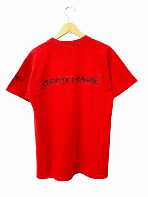 Chrome Hearts Vintage Neck Logo Dagger Short Sleeve T-Shirt Pocket M — view 2