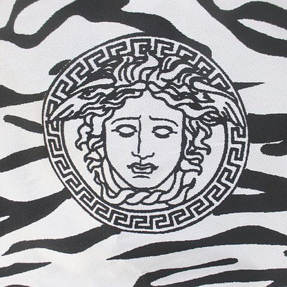 Versace Jeans Couture Medusa Zebra Pattern Vest Gilet Black Lining M — view 7