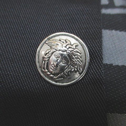 Versace Jeans Couture Medusa Zebra Pattern Vest Gilet Black Lining M — view 6