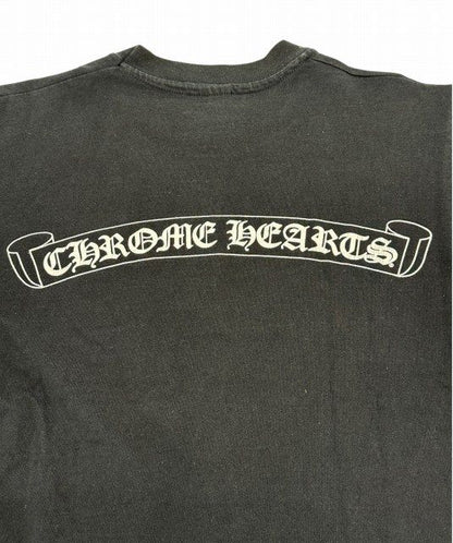 Chrome Hearts Vintage CH T-Shirt Anvil Body CH Label Logo Short Sleeve Black — view 8