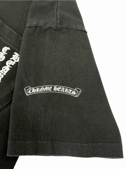 Chrome Hearts Vintage CH T-Shirt Anvil Body CH Label Logo Short Sleeve Black — view 6