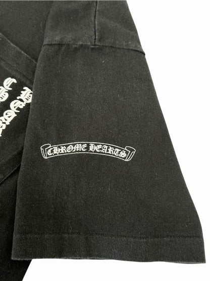 Chrome Hearts Vintage CH T-Shirt Anvil Body CH Label Logo Short Sleeve Black — view 6