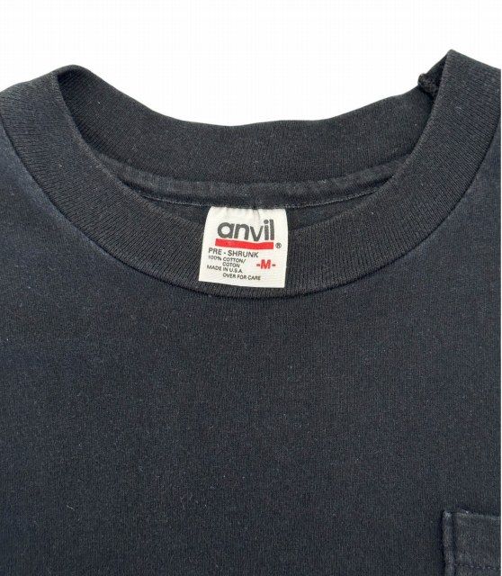 Chrome Hearts Vintage CH T-Shirt Anvil Body CH Label Logo Short Sleeve Black — view 3