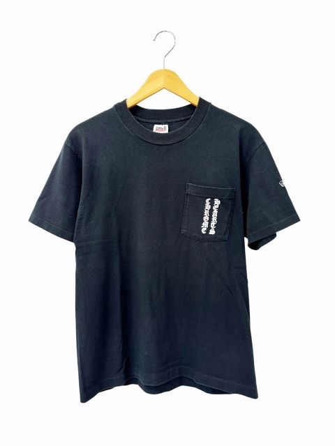 Chrome Hearts Vintage CH T-Shirt Anvil Body CH Label Logo Short Sleeve Black