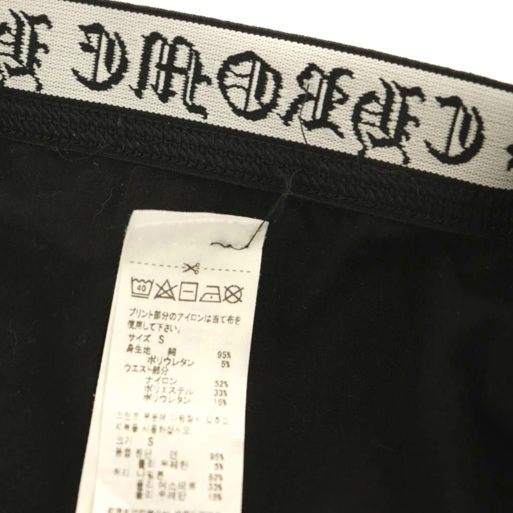 Chrome Hearts Leggings Pants Horseshoe Cross Easy Black S — view 7