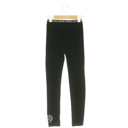 Chrome Hearts Leggings Pants Horseshoe Cross Easy Black S — view 2