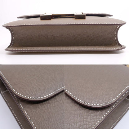 Hermes Constance 1 24 Miroir Etoupe Epsom PG Shoulder Bag — view 4