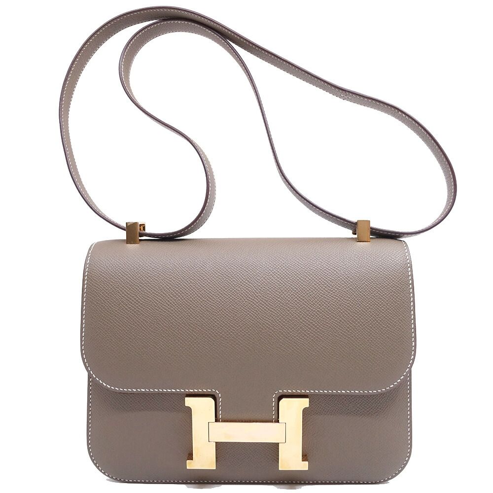 Hermes Constance 1 24 Miroir Etoupe Epsom PG Shoulder Bag
