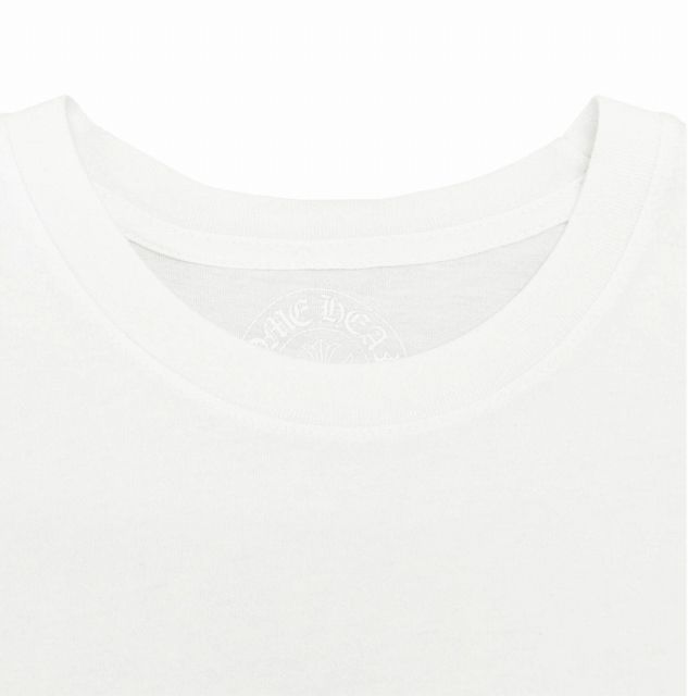 Chrome Hearts T-Shirt Neon CH Horseshoe Pocket Short Sleeve White M — view 3
