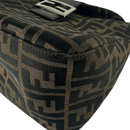 Fendi Handbag Zucca Brown — view 8