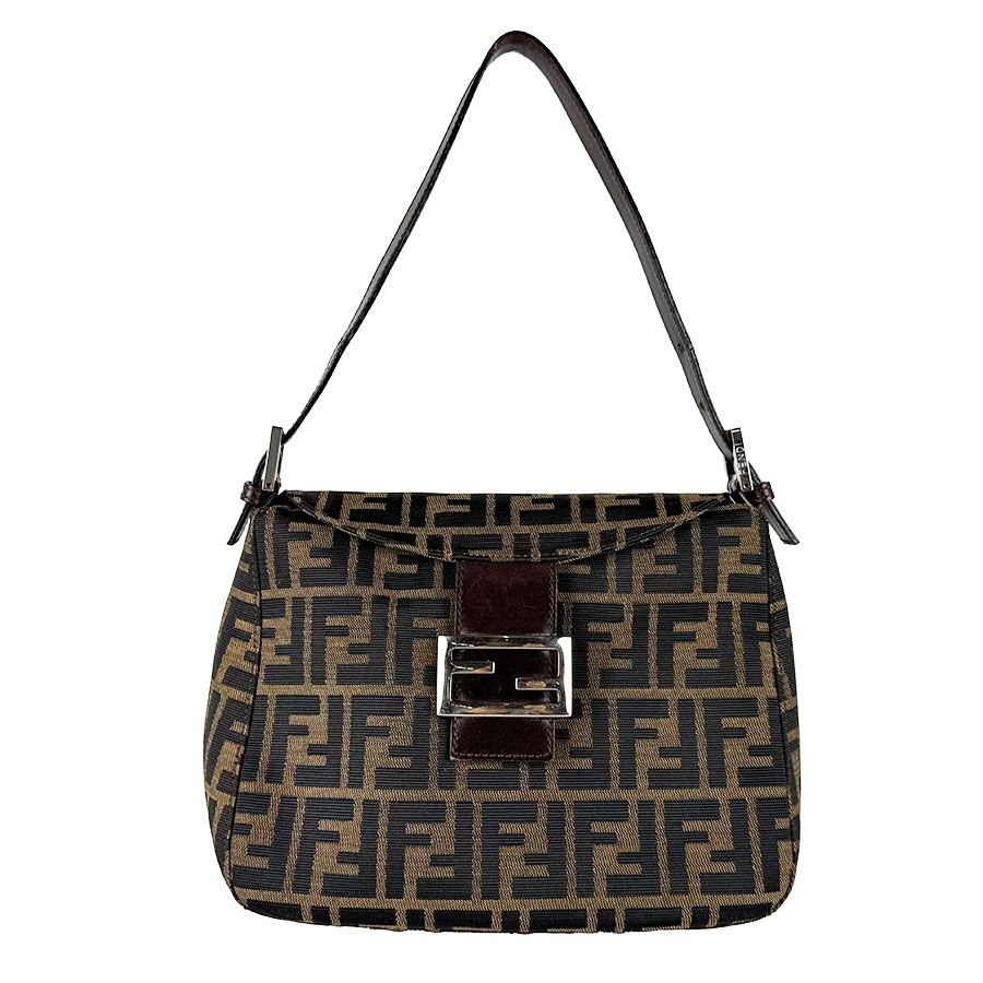 Fendi Handbag Zucca Brown