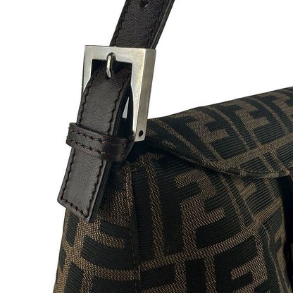 Fendi Handbag Zucca Brown — view 7