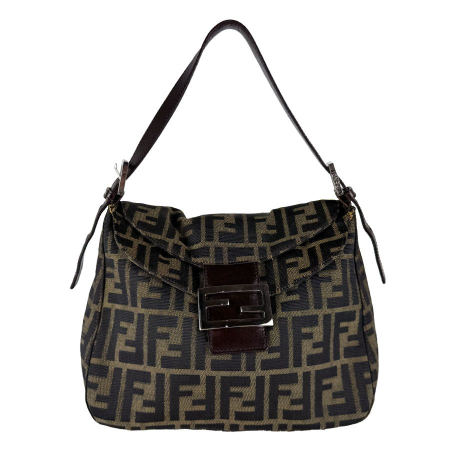 Fendi Handbag Zucca Brown