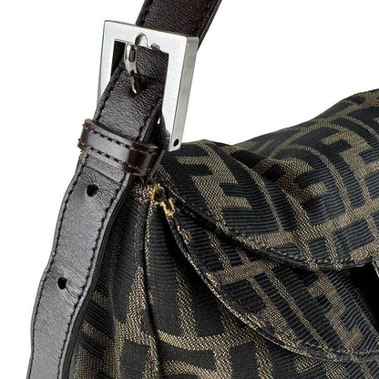 Fendi Handbag Zucca Brown — view 6