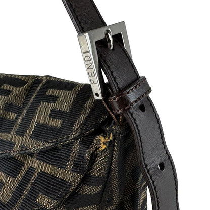Fendi Handbag Zucca Brown — view 5