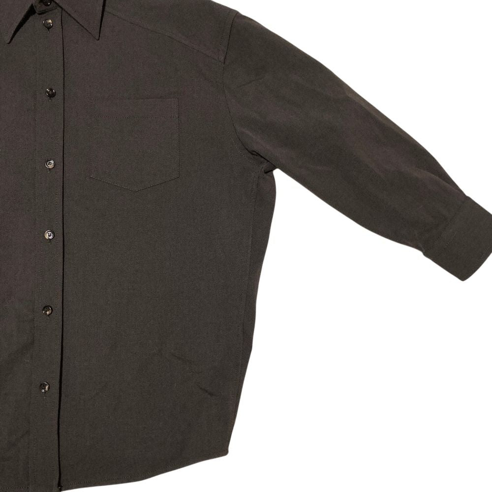 Bottega Veneta Oversized Shirt Brown — view 3