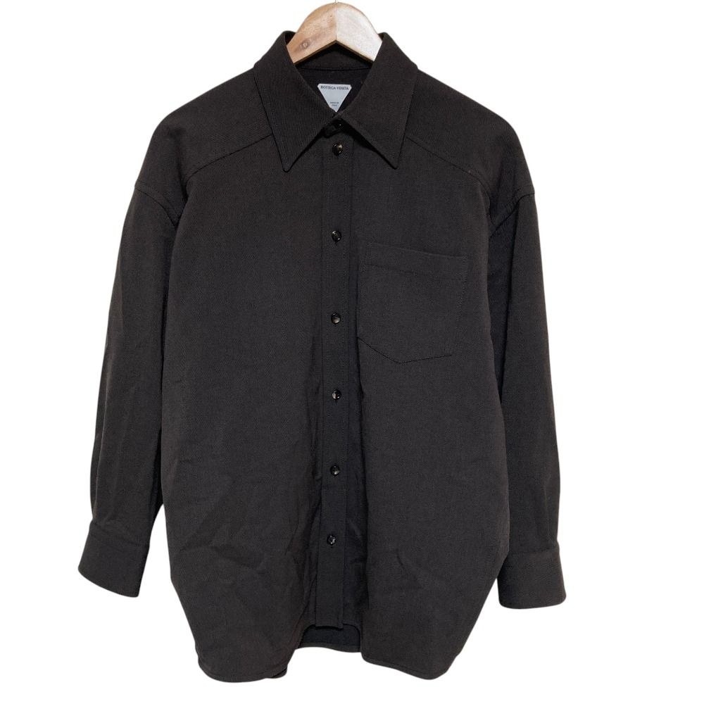 Bottega Veneta Oversized Shirt Brown