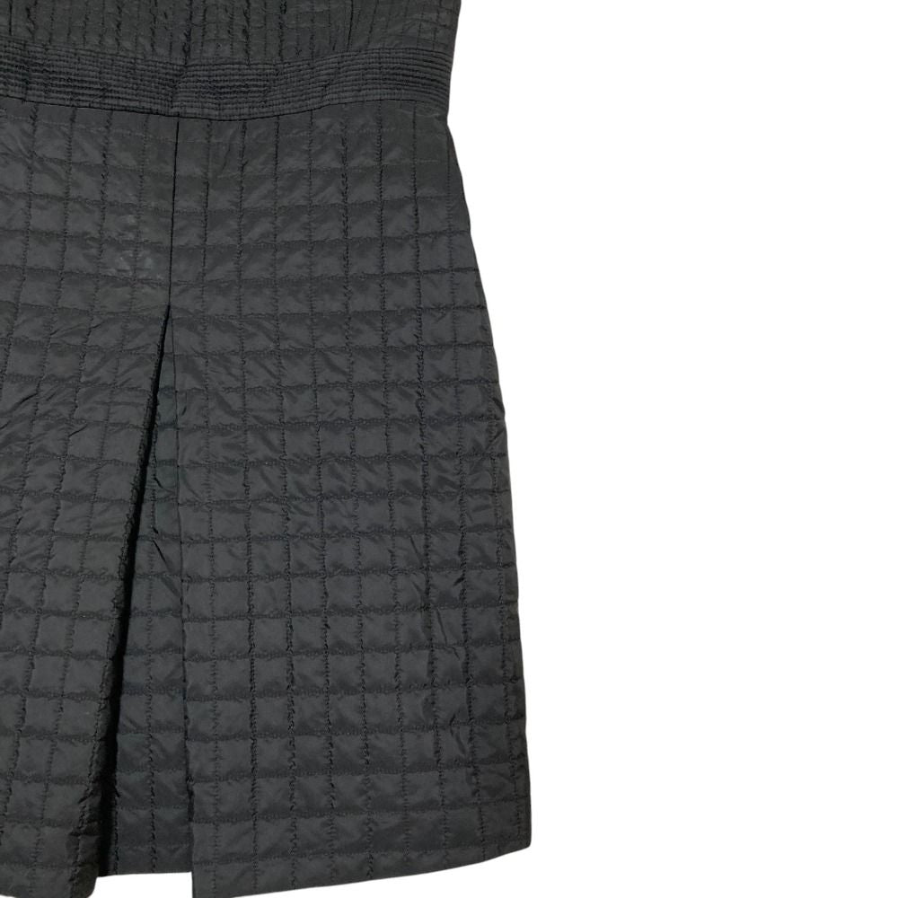 Prada Quilted Sleeveless Dress Black — view 3